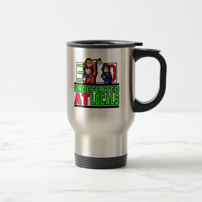 Obesegrad På Lokala Kaffe Mugg (Höger)