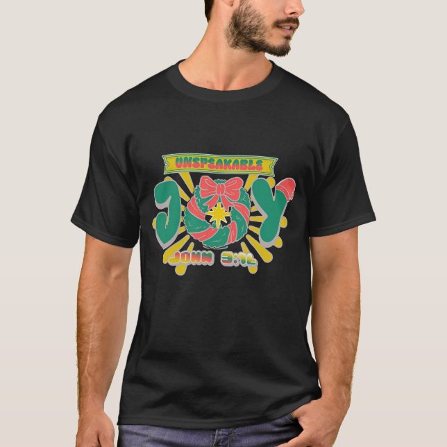 Obeskrivlig Joy T Shirt (Framsida)