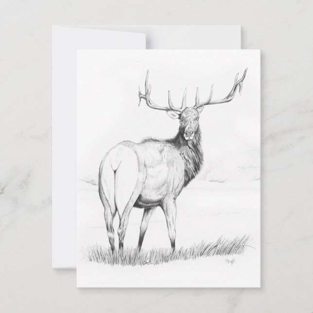 Obeslutsam - 4,25 x 5,5-tums inbjudan (Framsida)