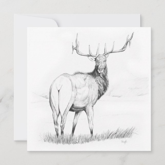 Obeslutsamhet - 5,25" x 5,25" Inbjudan (Framsida)