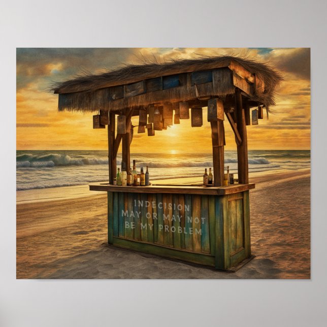 Obeslutsamhet - poster (Framsidan)