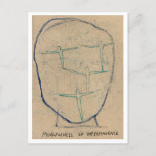 Obeständighet. Vykort