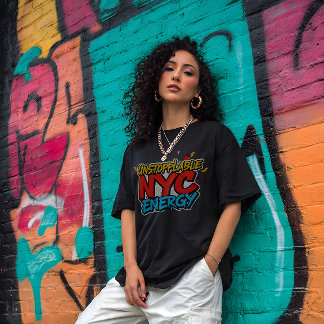 Obestoppbar NYC-energi T Shirt