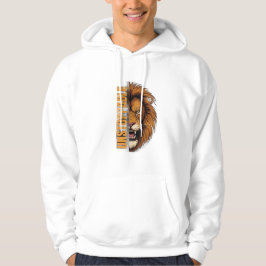 Obestoppbara Lejon – Rädda Kung av Djungeln Hoodie