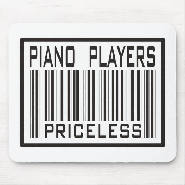 Obetalbara pianospelare musmatta (Framsidan)