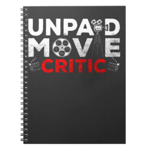 Obetald film Crim Watcher Cinema Älskare Anteckningsbok