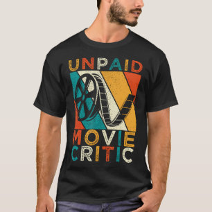 Obetald film "Critic Film Cinema Rörelse T Shirt