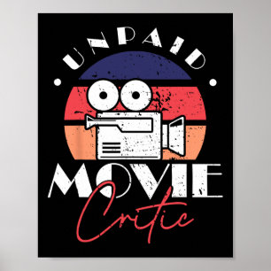 Obetald filmkritisk filmchef, temmet poster