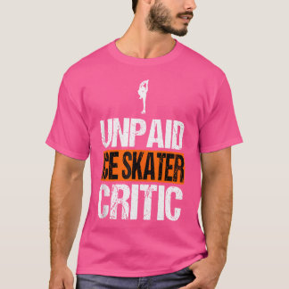 Obetald kritikör av isskridskoåkning Rolig isskrid T Shirt