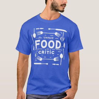 Obetald matkritiker flicka t shirt