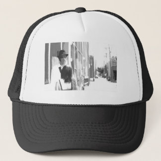 Obetitlad hatt truckerkeps