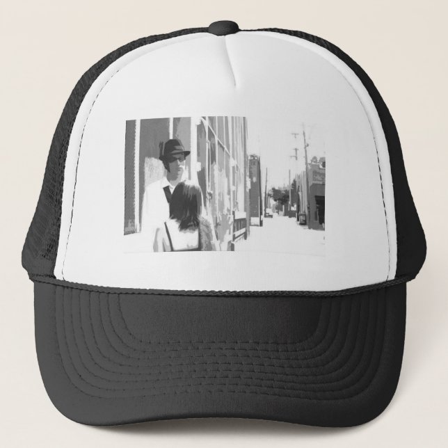 Obetitlad hatt truckerkeps (Framsida)