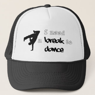 Obetitlad hatt truckerkeps