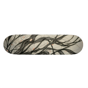 OBETITLAD NR. 1/, MINI SKATEBOARD BRÄDA 18,7 CM