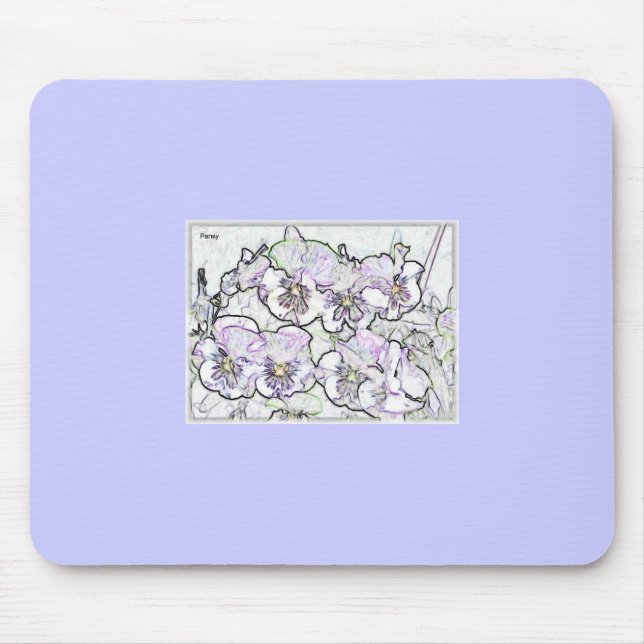 Obetitlade Mousepad Musmatta (Framsidan)