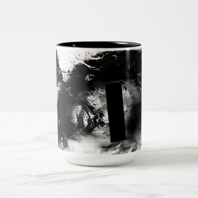 obetitlat Två-Tonad mugg (Center)