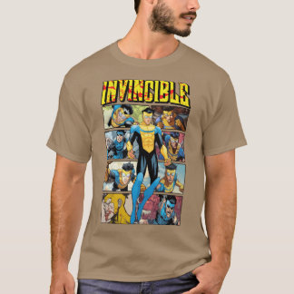 Obeväpnlig serie retro vintage t shirt