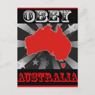 Obey Australien Vykort