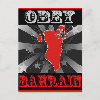 Obey Bahrain Vykort