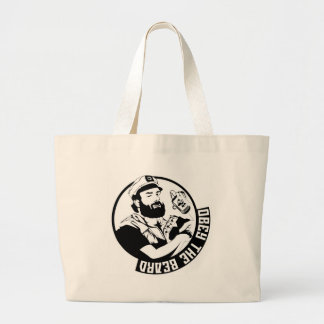 Obey Beard Jumbo Tygkasse