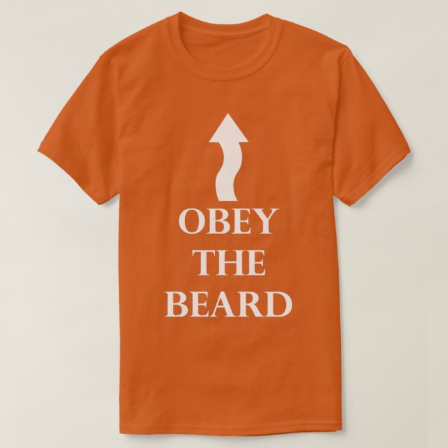Obey Beard T Shirt (Design framsida)