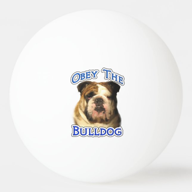 Obey Bulldog Pingisboll (Framsidan)