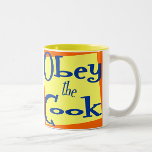 Obey, Cook Funny Kitchen Say Mugg