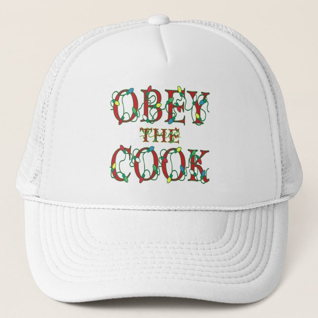 Obey, Cook som säger Helgdag Ljus Keps (Framsida)