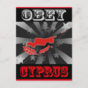 Obey Cyprus Vykort
