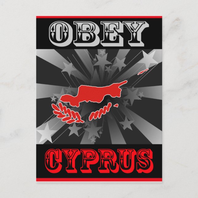 Obey Cyprus Vykort (Framsida)