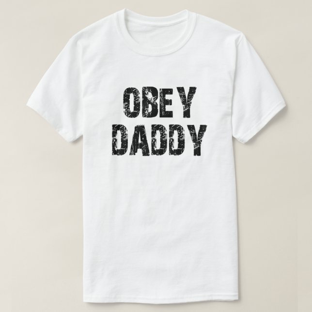 OBEY DADDY T-SHIRT (Design framsida)