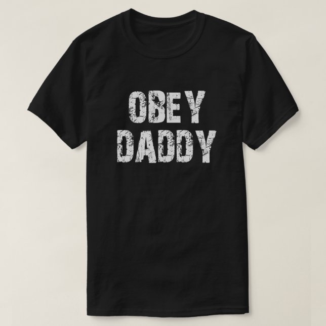 OBEY DADDY TEE SHIRT (Design framsida)