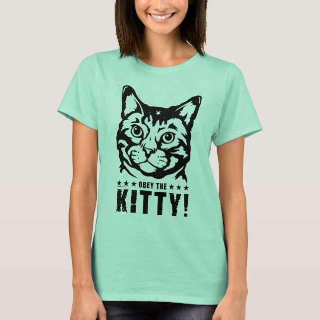 Obey KATTUNGE! Tee Shirt (Framsida)