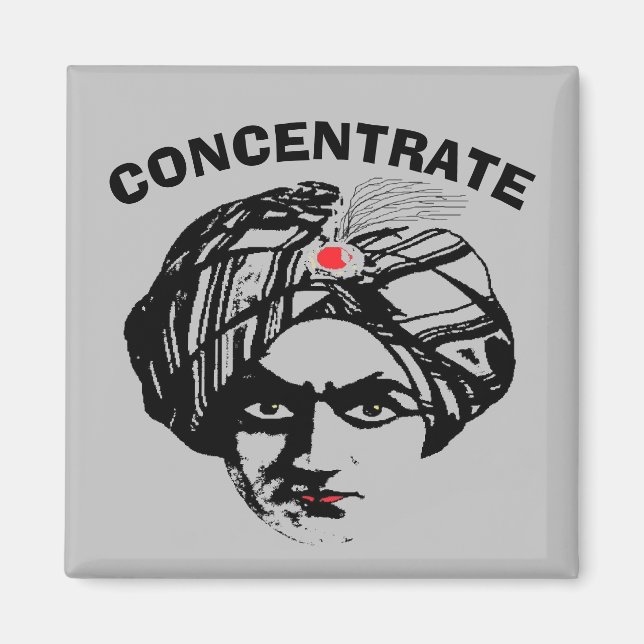 Obey Magician Ansikte Magnet (Framsidan)