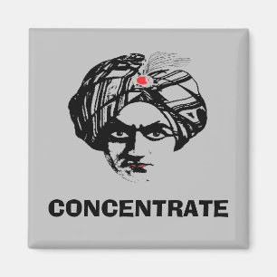 Obey Magician Ansikte Magnet