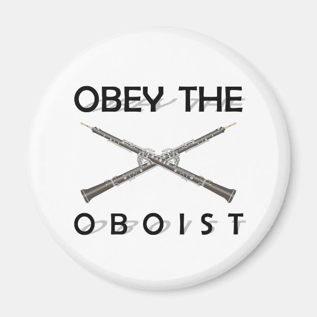 Obey Oboist Magnet (Framsidan)