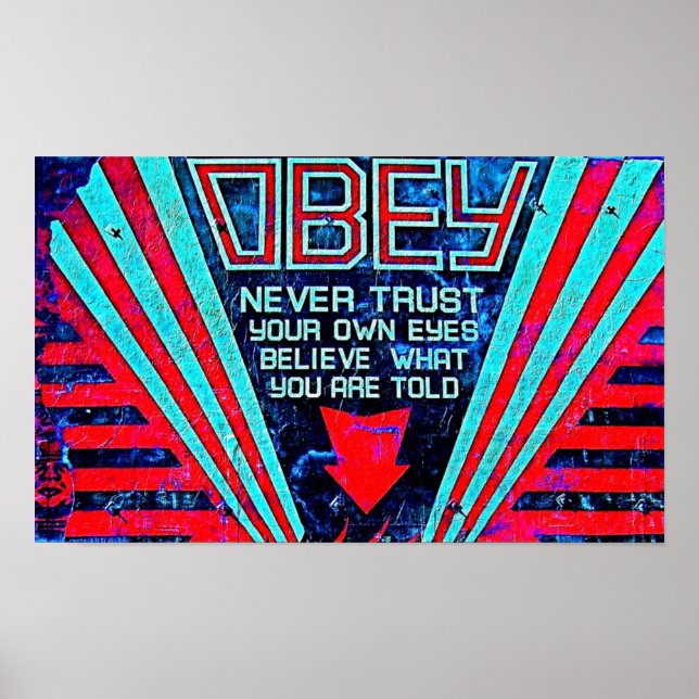 Obey! Poster (Framsidan)