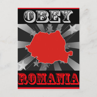 Obey Rumänien Vykort
