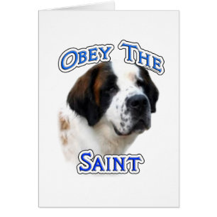 Obey Saint Hälsningskort