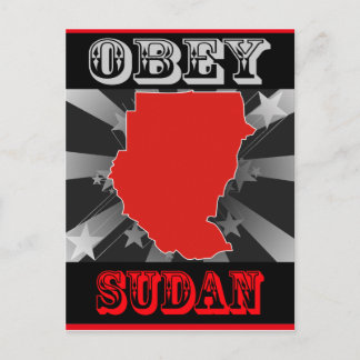 Obey Sudan Vykort