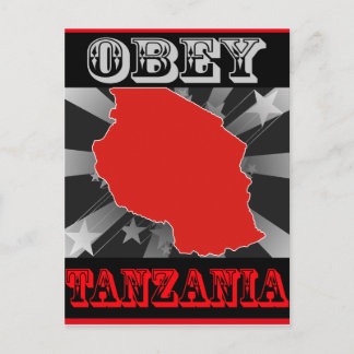 Obey Tanzania Vykort