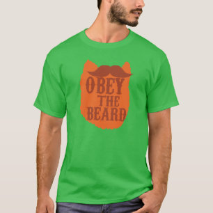 OBEY the BEARD T Shirt