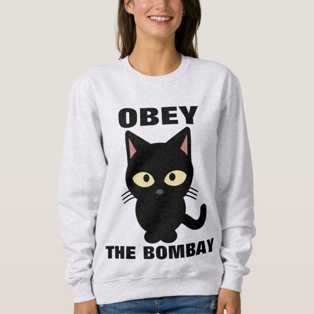 OBEY the BOMBAY Cat T-shirts (Framsida)