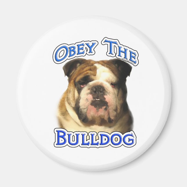 Obey the Bulldog - Magnet (Framsidan)
