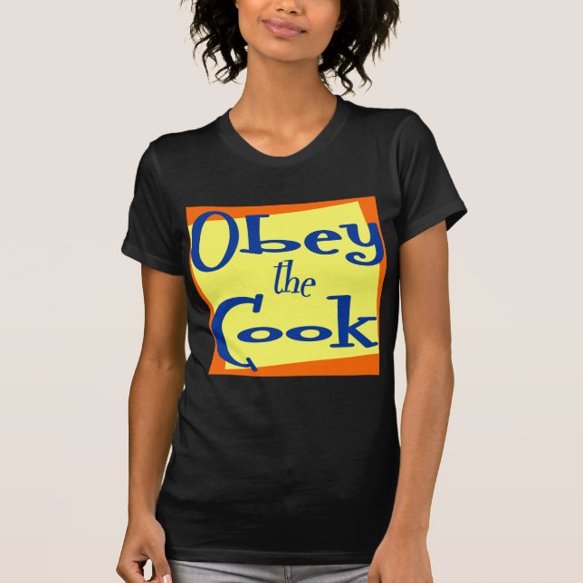 Obey the Cook Spicy Kitchen Sayed T-shirt (Framsida)