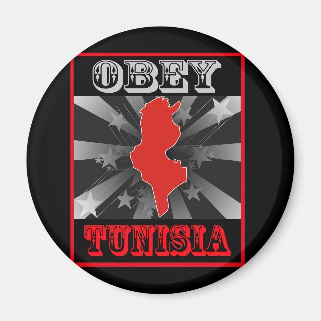 Obey Tunisien Magnet (Framsidan)
