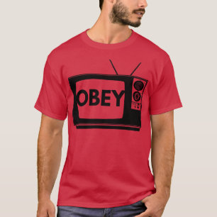 Obey TV-vintage i nöd T Shirt