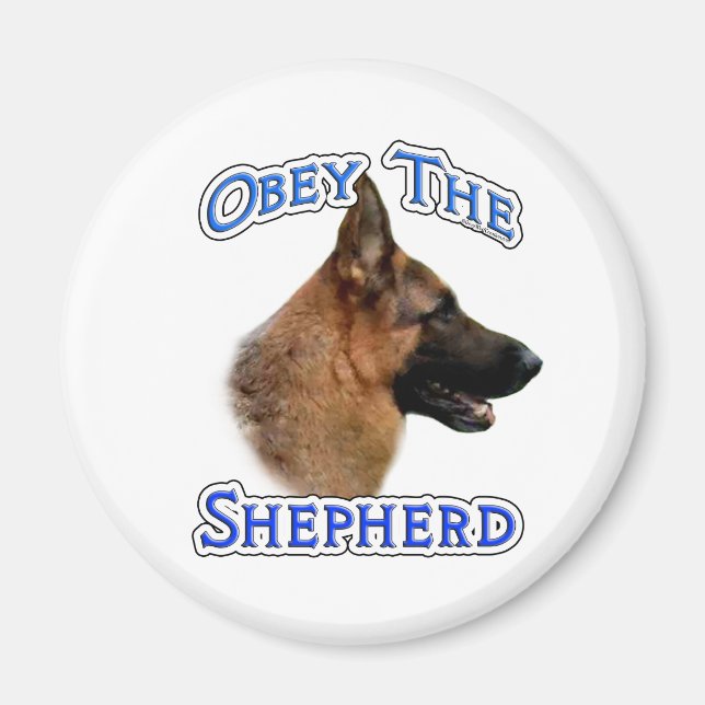 Obey Tyska shepherd - Magnet (Framsidan)