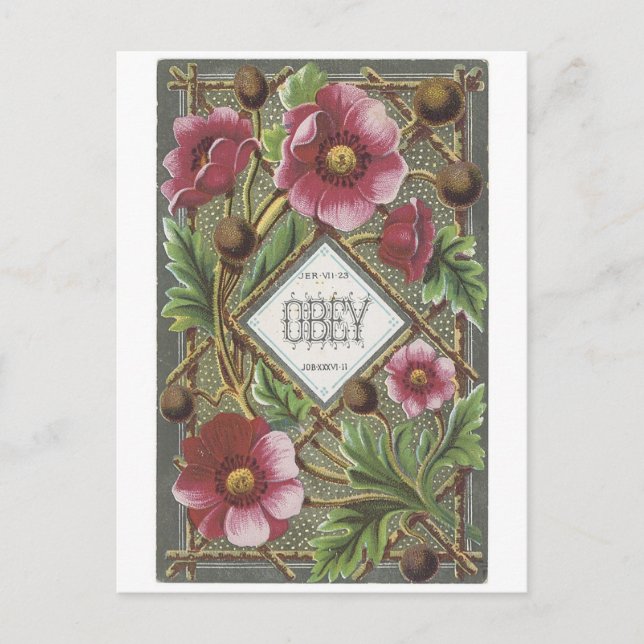 Obey Vykort (Framsida)