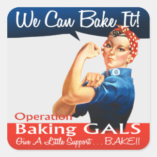 OBG-Logotypens kvadratstreck Fyrkantigt Klistermärke